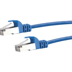 Schwaiger Netzwerkkabel CAT6 250Mhz 1Gbit/s 2,5m blau
