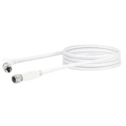 SAT-Antennenkabel 100 dB weiß 150 cm*Schwaiger Online