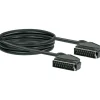 SCART-Anschlusskabel 1,5 m Durchmesser 6,8 mm 21-polig*Schwaiger Outlet