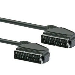 SCART-Anschlusskabel 1,5 m Durchmesser 6,8 mm 21-polig*Schwaiger Outlet
