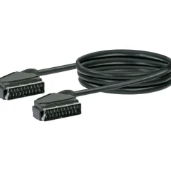 SCART-Anschlusskabel 1,5 m Durchmesser 6,8 mm 21-polig*Schwaiger Outlet