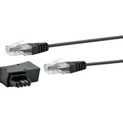 Steckeradapter TAE/DSL mit Modemkabel 6m^Schwaiger Best