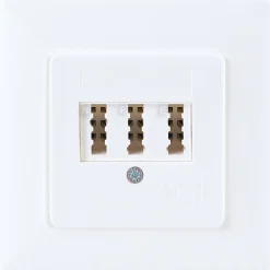 Telefonanschlussdose Universal 3-fach Unterputz*Schwaiger New