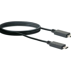 Schwaiger USB-3.1-C Anschlusskabel 3.1 C-Stecker 1m schwarz