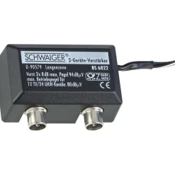 Zweigeräteverstärker 8 dB^Schwaiger