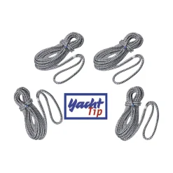 Taifun-Festmacherset 12 mm sw*Seilflechter Online