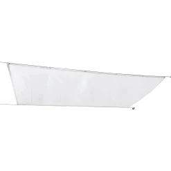 Seilspann-Markise 330 x 200 cm weiß inkl Montagematerial^Durabil Sale