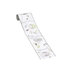 Selbstklebende Borte Eule grau