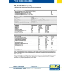 Selit FLEX Dämmunterlage THERMO 10 mm zur idealen Wärmedämmung fußkalter Böden