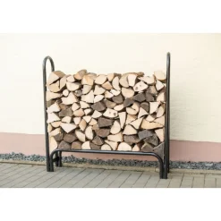 Kaminholzregal Traglast 500 kg Inkl. Abdeckung 25x126x118cm*ShelterLogic Discount