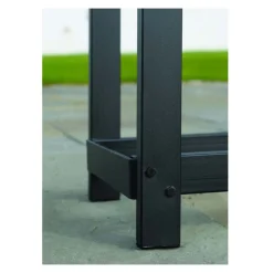 ShelterLogic Kaminholzregal Traglast 1.000 kg Inkl. Abdeckung 36,3x119,4x118,9cm