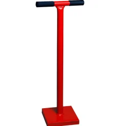 Erdstamper 20 x 20 cm mit Stief rot*SHW Best