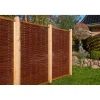 Sichtschutzzaun Weide mit umlaufenden Rahmen 120x180 cm