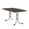 SIEGER Boulevardtisch 253 150 x 90 x 72 cm höhenverstellbar graphit/anthrazit^