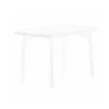 SIEGER Klapptisch 120 115 x 70 x 72 cm höhenverstellbar weiß