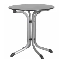 Sieger Klapptisch Vivodur 68 cm graphit/anthrazit