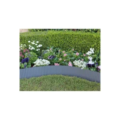 Rasenkante Metall grau, 6mx15cm*Siena Garden Hot