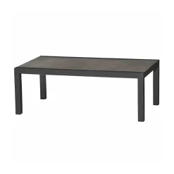 Loungetisch Belia 120 x 70 x 43,5 cm matt anthrazit/anthrazit*Siena Garden Online