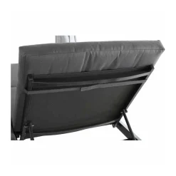 Sofabett „Waikiki“, mehrfach verstellbar, anthrazit/grau*Siena Garden Hot