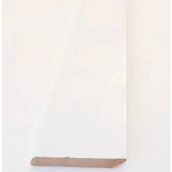 Sockelleiste hochglänzendes Weiß