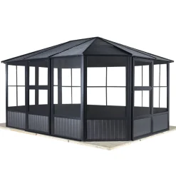 Sojag Pavillon Kaltwintergarten Charleston 1215 383,6x488,6x280,89cm Anthrazit