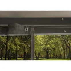 Pavillon Messina 1220 inkl. Moskitonetz 363x598x307,1cm Anthrazit*Sojag New