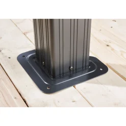 Pavillon Messina 1220 inkl. Moskitonetz 363x598x307,1cm Anthrazit*Sojag New