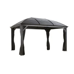 Sojag Pavillon Moreno 1014 inkl. Moskitonetz 298x423x283cm Anthrazit