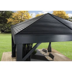 Pavillon South Beach 1212 364,3x364,3x310cm Basaltgrau*Sojag Sale