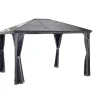 Sojag Pavillon Verona 1014 inkl. Moskitonetz 298,3x422,5x261cm Anthrazit