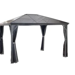 Sojag Pavillon Verona 1014 inkl. Moskitonetz 298,3x422,5x261cm Anthrazit