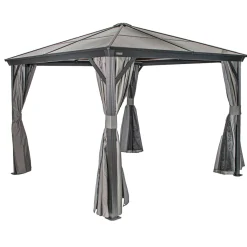 Pavillon Verona 1010 inkl. Moskitonetz 298,3x298,3x261cm Anthrazit^Sojag
