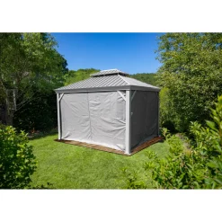 Vorhang-Set für Messina 1216 Taupe^Sojag Sale