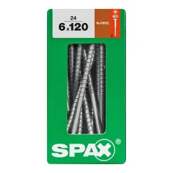 Schrauben HI.FORCE 120 x 6 mm 24 Stück^Spax New