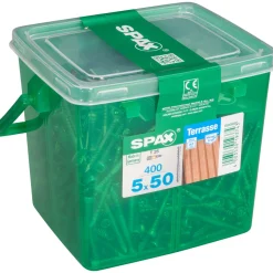 Terrassenschrauben Zylinderkopf selbstbohrend 5 x 50 mm*Spax Clearance