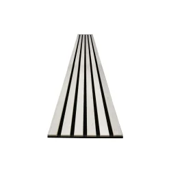 Specht Akustikpaneel Deluxe Eiche weiß 250 x 60 cm