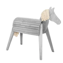Spielpferd grau 64 x 123 x 151 cm^ Sale