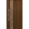 SplenDoor Premium-Haustür Passivedoor Kalmar energiesparend nussbaum 110 x 210 cm links