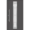 SplenDoor Premium-Haustür Passivedoor Malmo RC2 energiesparend einbruchsicher anthrazit 100 x 200 cm links