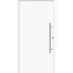 SplenDoor Premium-Haustür Passivedoor Ribe energiesparend weiss 100 x 200 cm rechts
