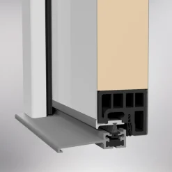 Premium-Haustür Passivedoor Malmo RC2 energiesparend einbruchsicher weiss 110 x 210 cm rechts^SplenDoor Hot
