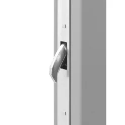 Premium-Haustür Passivedoor Lund RC2 energiesparend einbruchsicher grau 100 x 200 cm links*SplenDoor Sale
