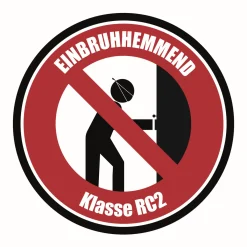 SplenDoor Sicherheits-Nebeneingangstuer NS3 RC2 auf Maß, Anthrazit, Rechts