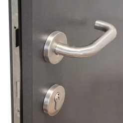 Sicherheits-Nebeneingangstuer NS4 RC2 auf Maß, Anthrazit, Links^SplenDoor Clearance