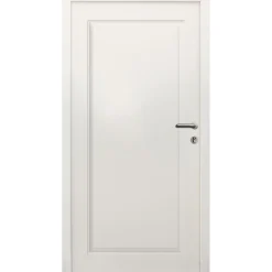 SplenDoor Sicherheits-Nebeneingangstuer NS3 RC2 98x198 Weiss rechts