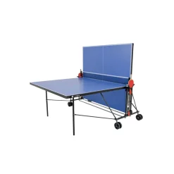 Tischtennisplatte S 1-43 e Blau Outdoor wetterfest klappbar fahrbar^Sponeta Best