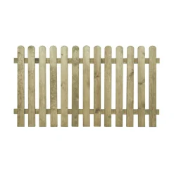 Staketenzaun gerade 180 x 100 cm Latten 20 x 90* Clearance