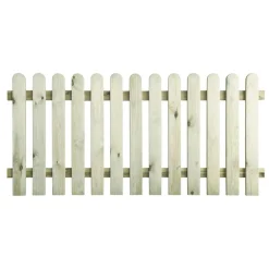Staketenzaun gerade 180 x 85 cm