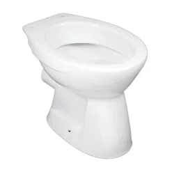 Stand-WC Uni Flachspüler weiß