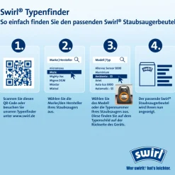 Swirl Staubsauger-Beutel S 73 EcoPor